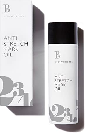 Stretch Mark Oil | Bloom and Blossom | 150ml | 100% naturally derived | helps maintain skin elasticity | For pregnancy