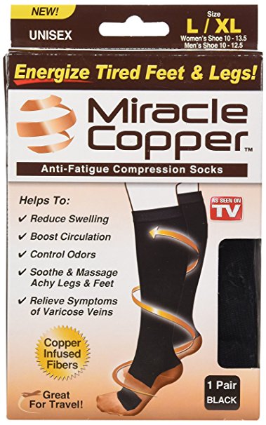 Miracle Copper Anti-Fatigue Compression Socks