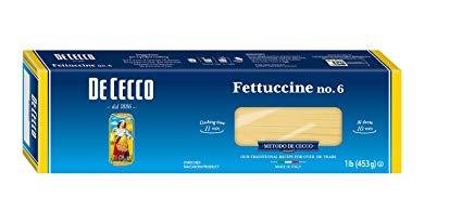 DeCecco Fettucine #6, 16 oz