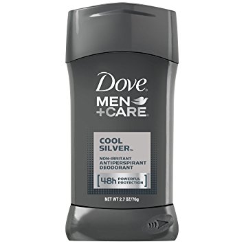 Dove Men Care Antiperspirant Deodorant Stick, Cool Silver 2.7 oz