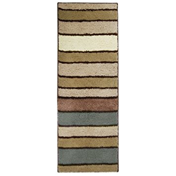 Lifewit 23"x70" (2x6 feet) Hallway Area Carpet Runner Rug with Anti Slip Rubber Back Color Stripe