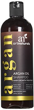 Artnaturals Argan Hair Regrowth Shampoo, 16 Ounce