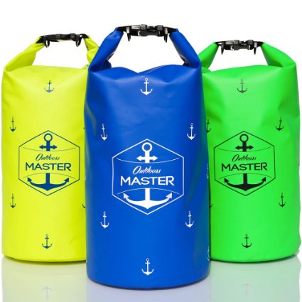 Dry Bag 20L Outdoors MASTER - Waterproof Floating Bag for Boating Kayaking Sailing Rafting Stand Up Paddle Canoeing Camping Wakeboarding