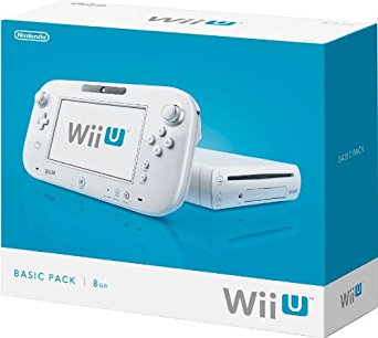 Nintendo Wii U 8GB Basic Pack - White