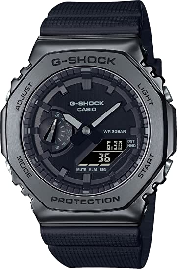 Casio GM-2100BB-1AJF [G-Shock (G-Shock) Metal Covered Series Blackout] Watch Imported from Japan Feb 2023 Model