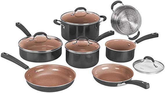 Cuisinart 54CCP-11BK 11pc Ceramica XT Non-Stick Cookware Set