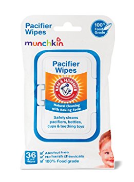 Munchkin Arm & Hammer Pacifier Wipes (4 Packs of 36 wipes each)