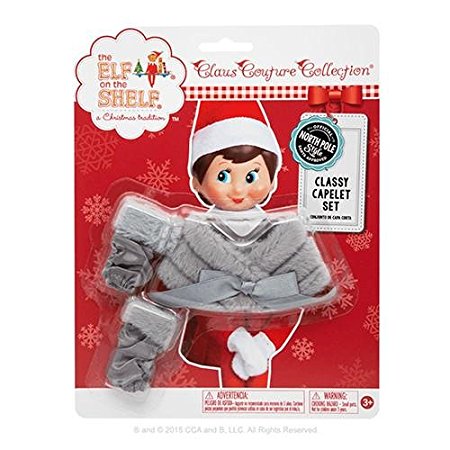 The Elf on the Shelf Claus Couture Classy Capelet Set