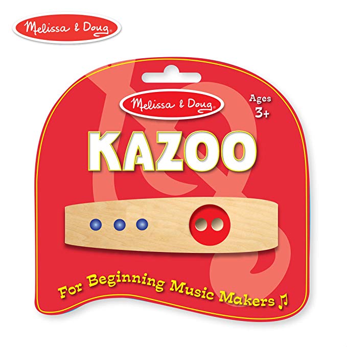 Melissa & Doug Makin' Music Beginner Wooden Kazoo