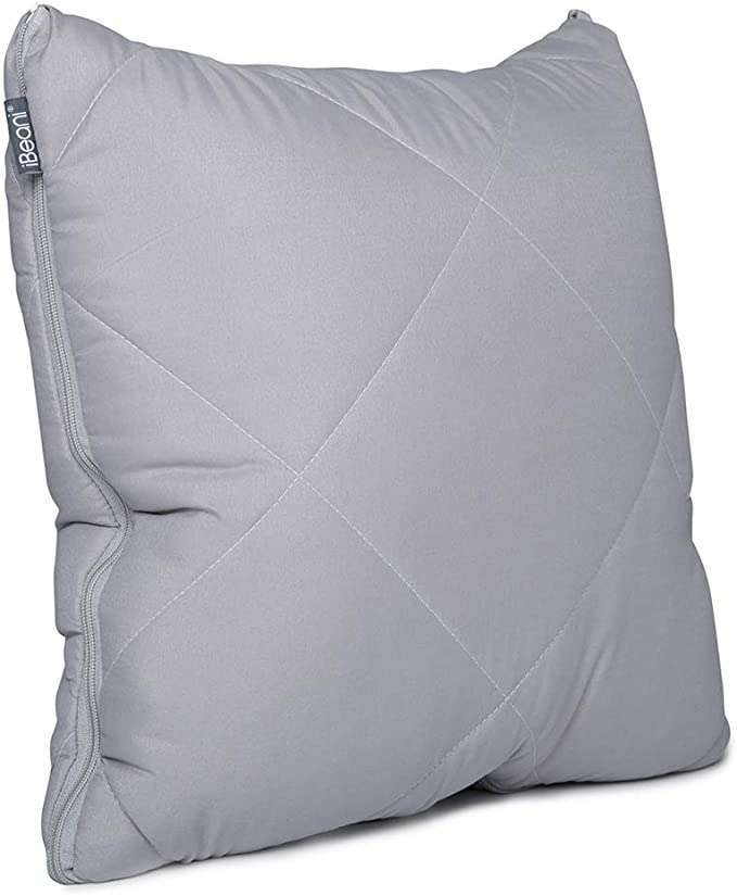 Quishion – A Clever, Quality Scatter Cushion that Unzips & Unfolds into a Full Size Quilt/Blanket, by iBeani, IB-QULGR