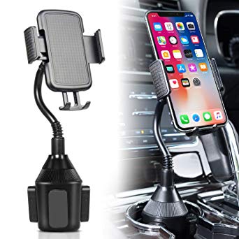 Bestfy Car Cup Holder Phone Mount,Upgraded Universal Cell Phone Holder Mount Cradle for 3.5-6.5 inch Smartphones