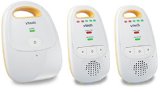 VTech DM111-2 Safe and Sound Digital Audio Baby Monitor with Two Parent Units