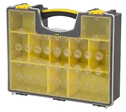 Stanley Consumer Storage 014708R 10-Compartment Deep Professional Organizer