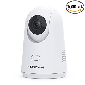 WiFi Camera Indoor,Foscam X2 1080P Home Security IP Camera,Baby Monitor with Audio, Human Detection, Motion/Sound Detection, Night Vision, Cloud Storage, Works with Alexa