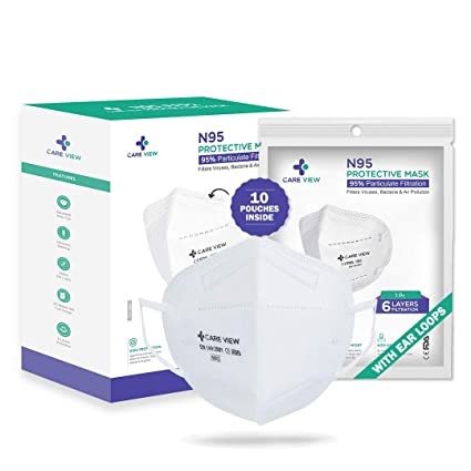 Careview® N95 Protective Face Mask with 6 Layered Filtration