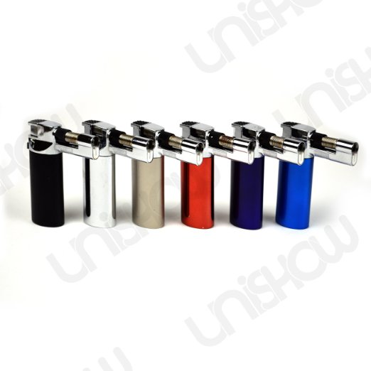 UNISHOW® Scorch Torch Refillable Heavy Duty Jet Flame Butane Cigar Lighter - Choose from Selection COLORS SHIPPED RANDOMLY! (ST-25338)