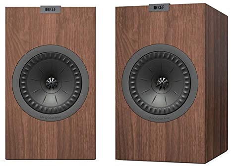 KEF Q150 Bookshelf Speakers (Pair, Walnut)