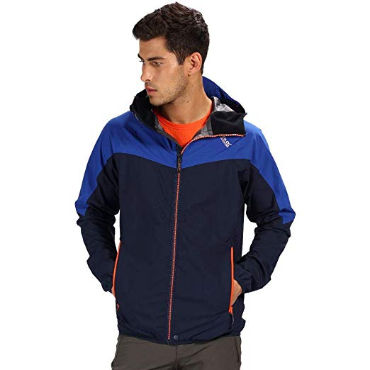 Regatta Men's Imber Iv Waterproof and Breathable Lightweight Hooded Active Hiking Shell Jacket